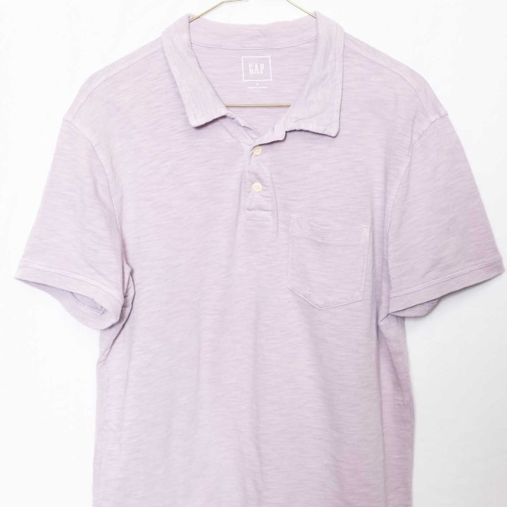 GAP Brand Polo Pink Distressed Men's Small